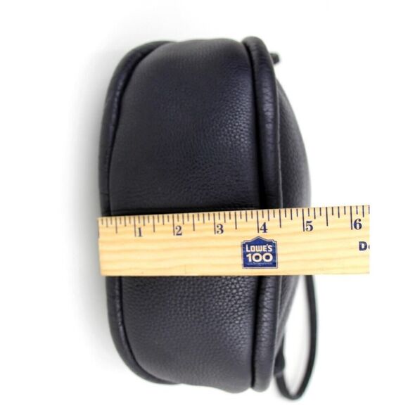AANDD Adam & Davidson BLACK GENUINE LEATHER X-BODY SHOULDER BAG HANDBAG PURSE - Picture 11 of 16